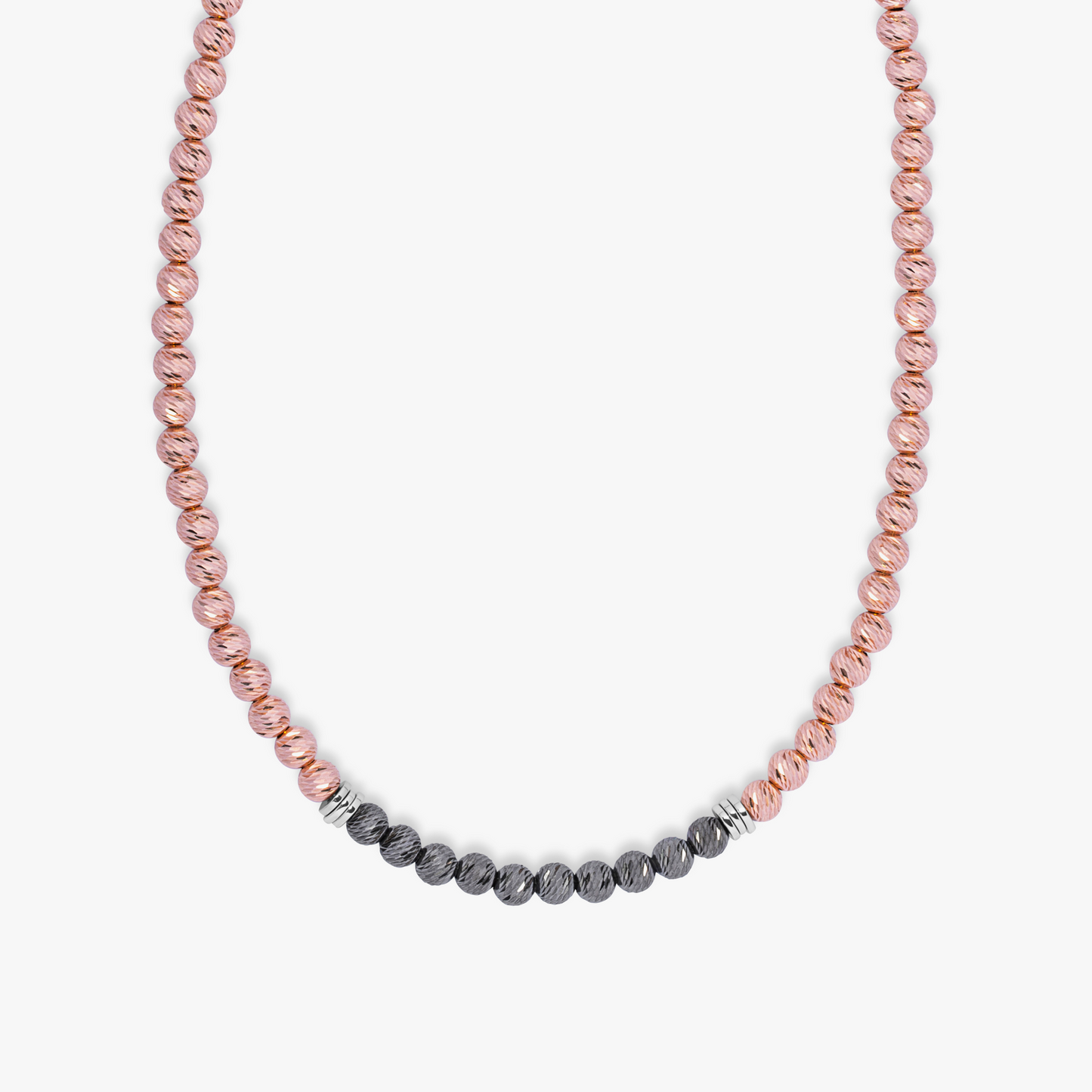 Imperial Wharf short necklace in rose gold plated sterling silver