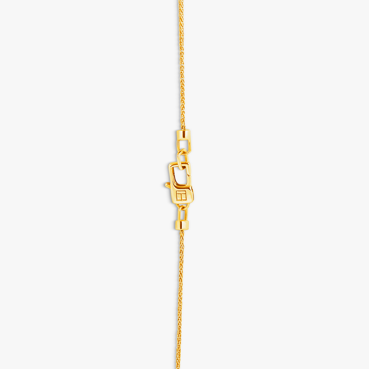 Paros Evil Eye Necklace In Yellow Gold & Sapphire