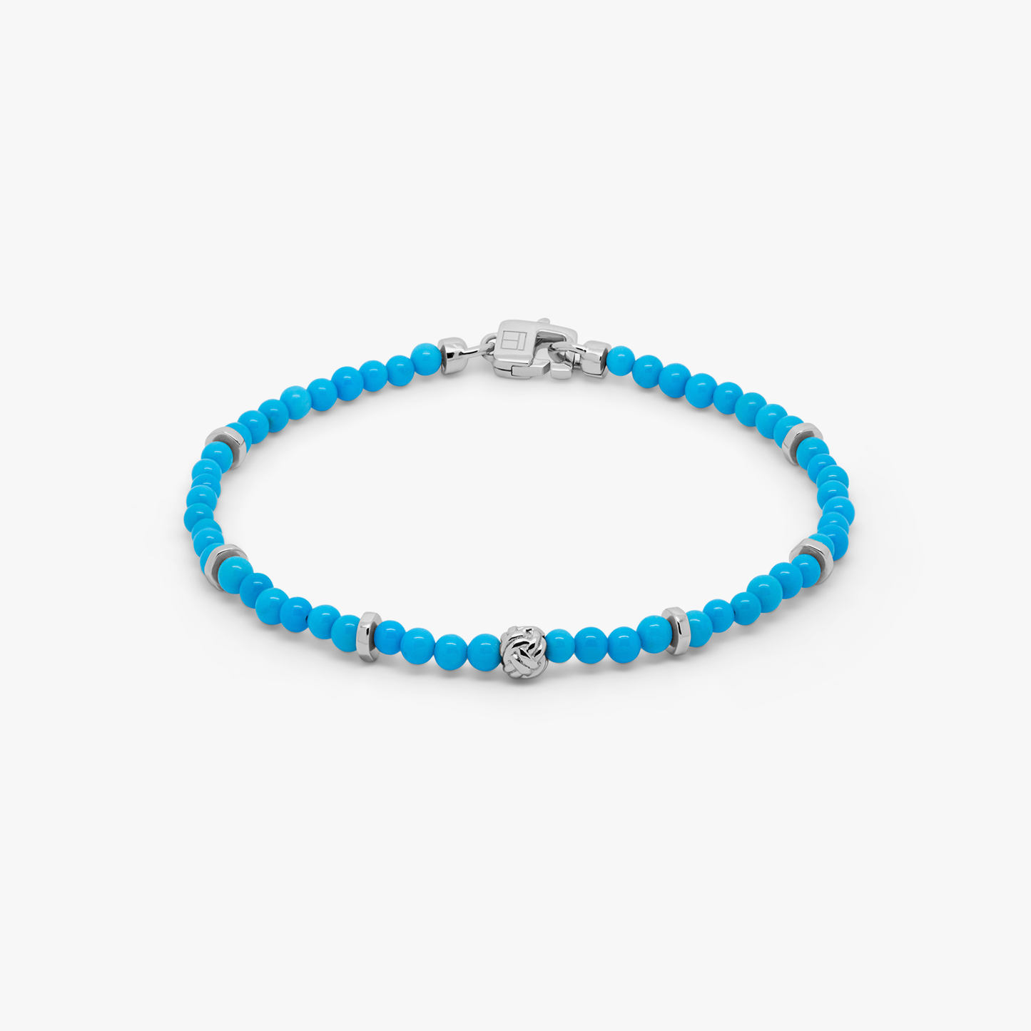 Nodo Beaded Bracelet With Sleeping Beauty Turquoise