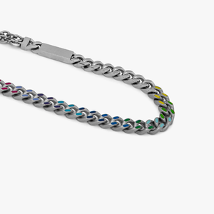 Stainless steel Catena Multi necklace
