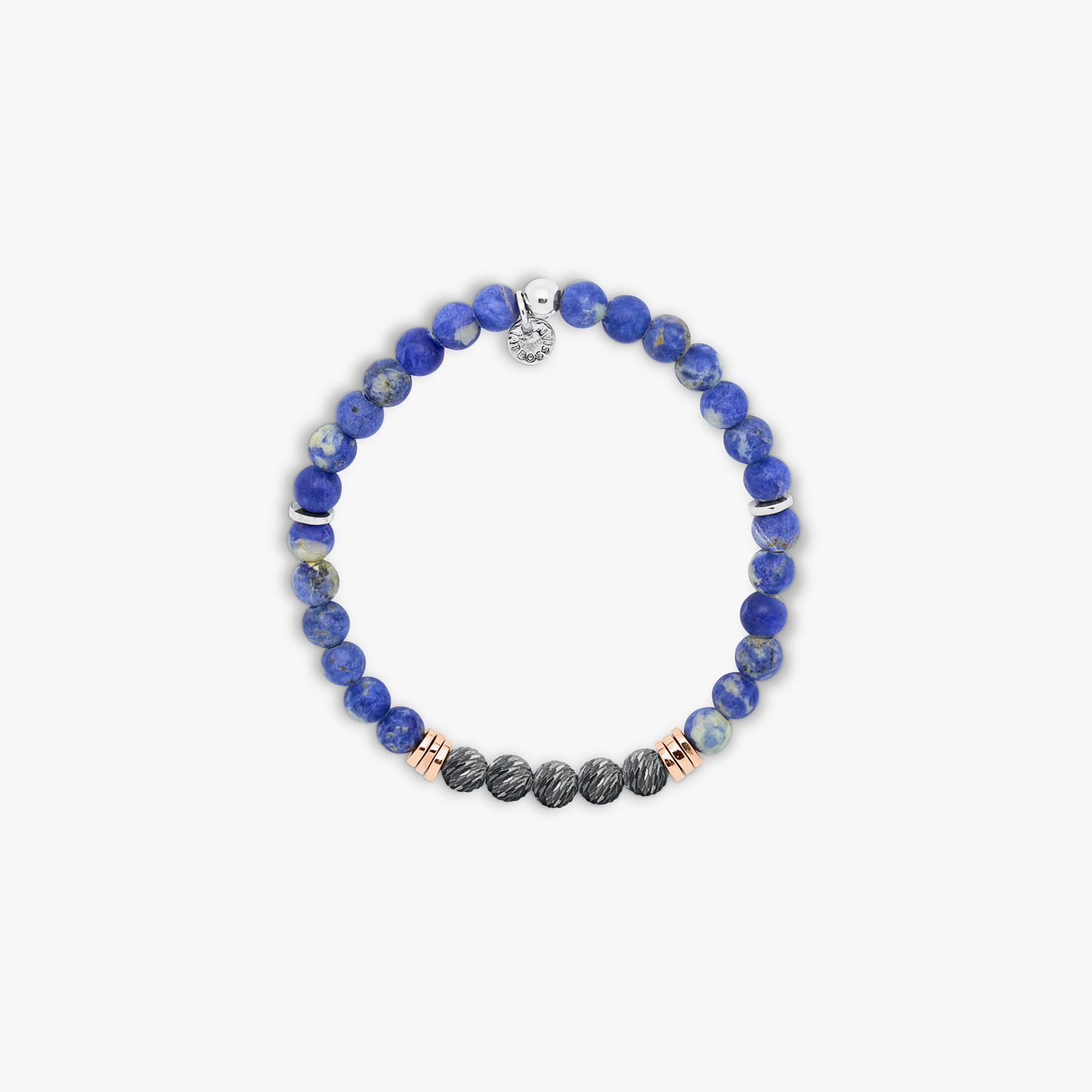 Stonehenge bracelet with sodalite in sterling silver (UK) 2