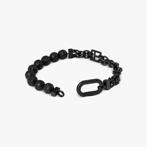 Black IP Plated Stainless Steel Catena Isaac Bracelet