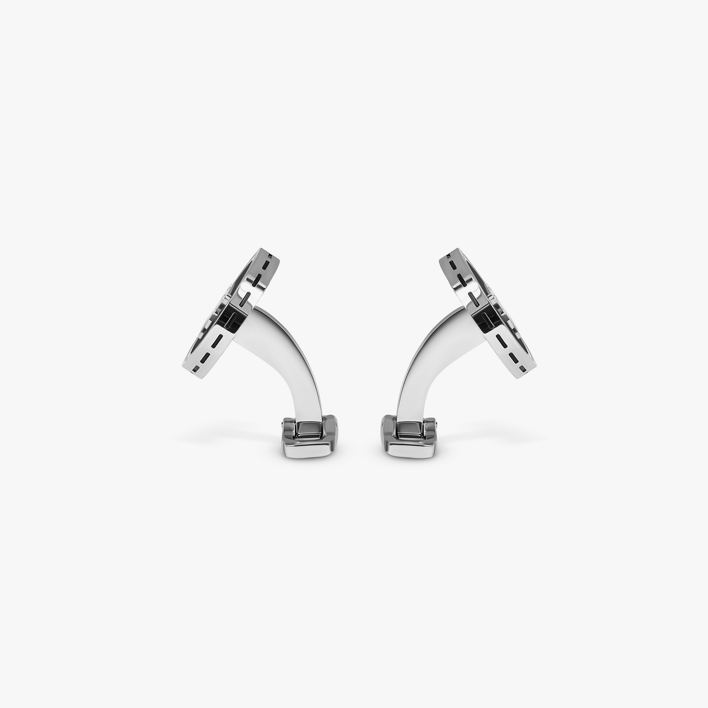 THOMPSON Green Stainless Steel Egyptian Icon Cufflinks