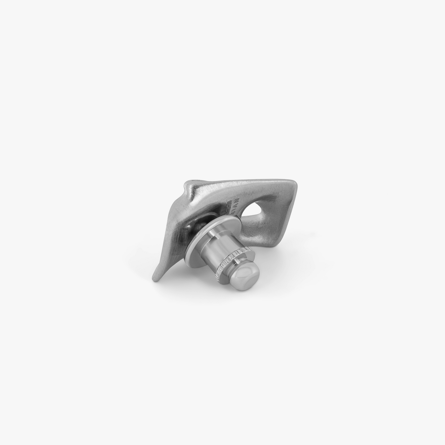 ZAHA HADID DESIGN Tyne Pin In Palladium Plated