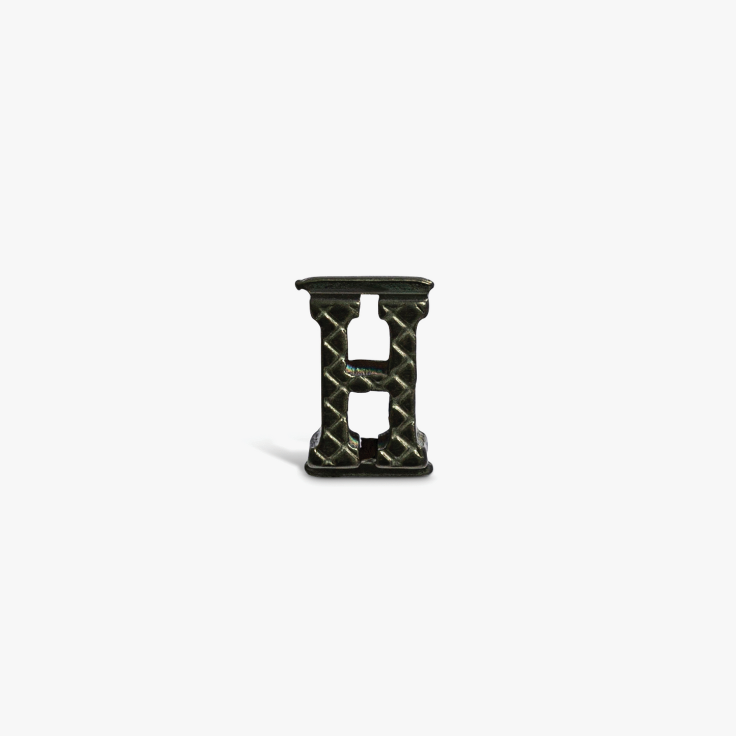 Letter H Grapheme Charm